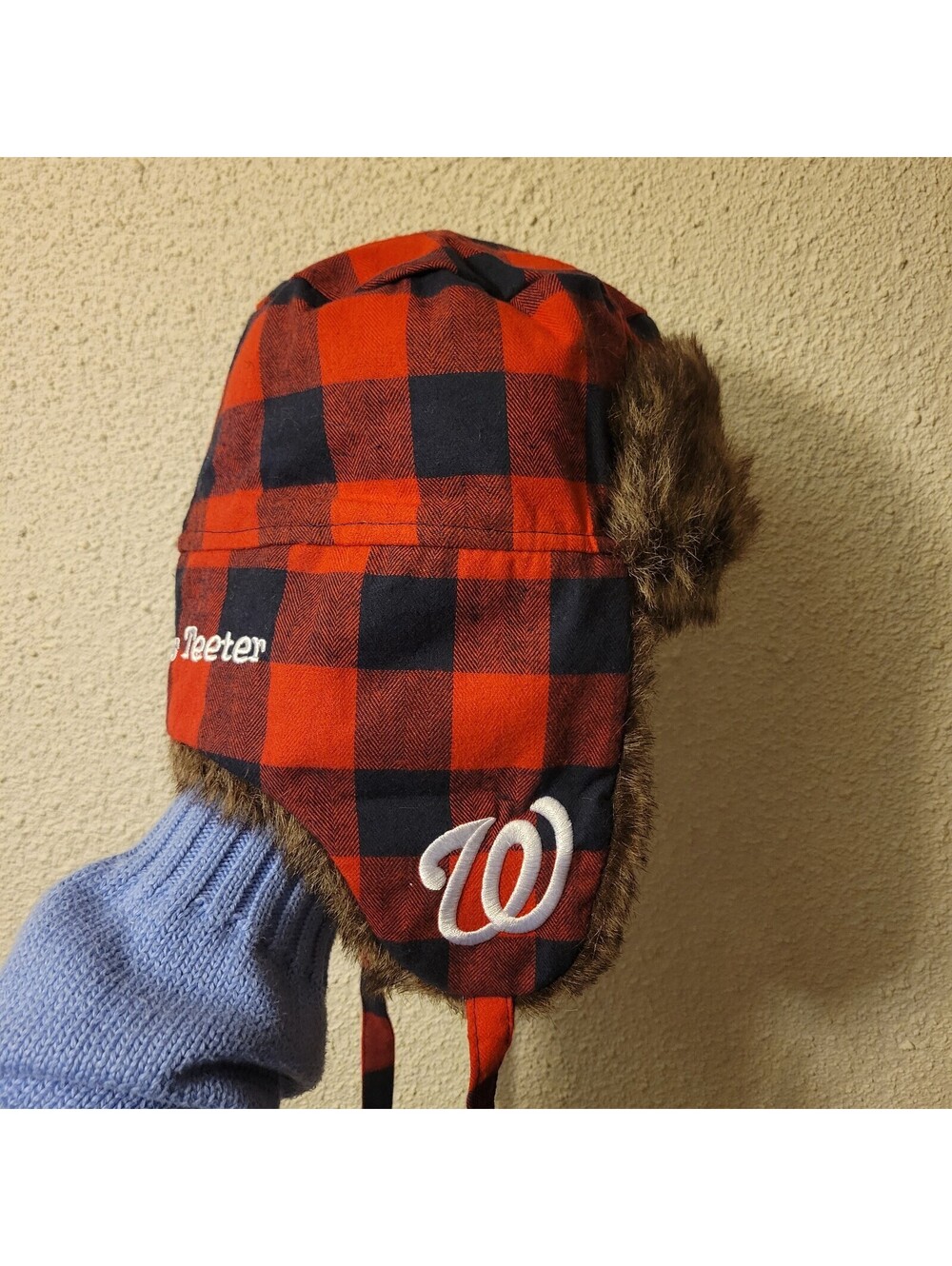 Washington Nationals Kids Lumberjack Hat SGA 9/15/19 57CM